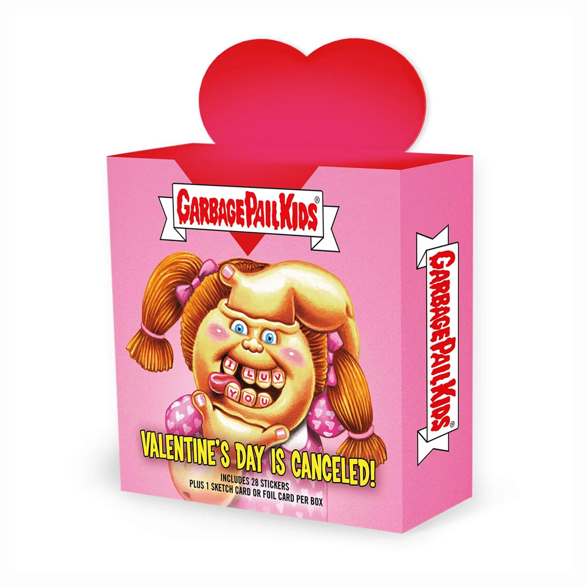 Garbage Pail Kids: Valentines Day is Canceled! 2023 Topps | Pink
