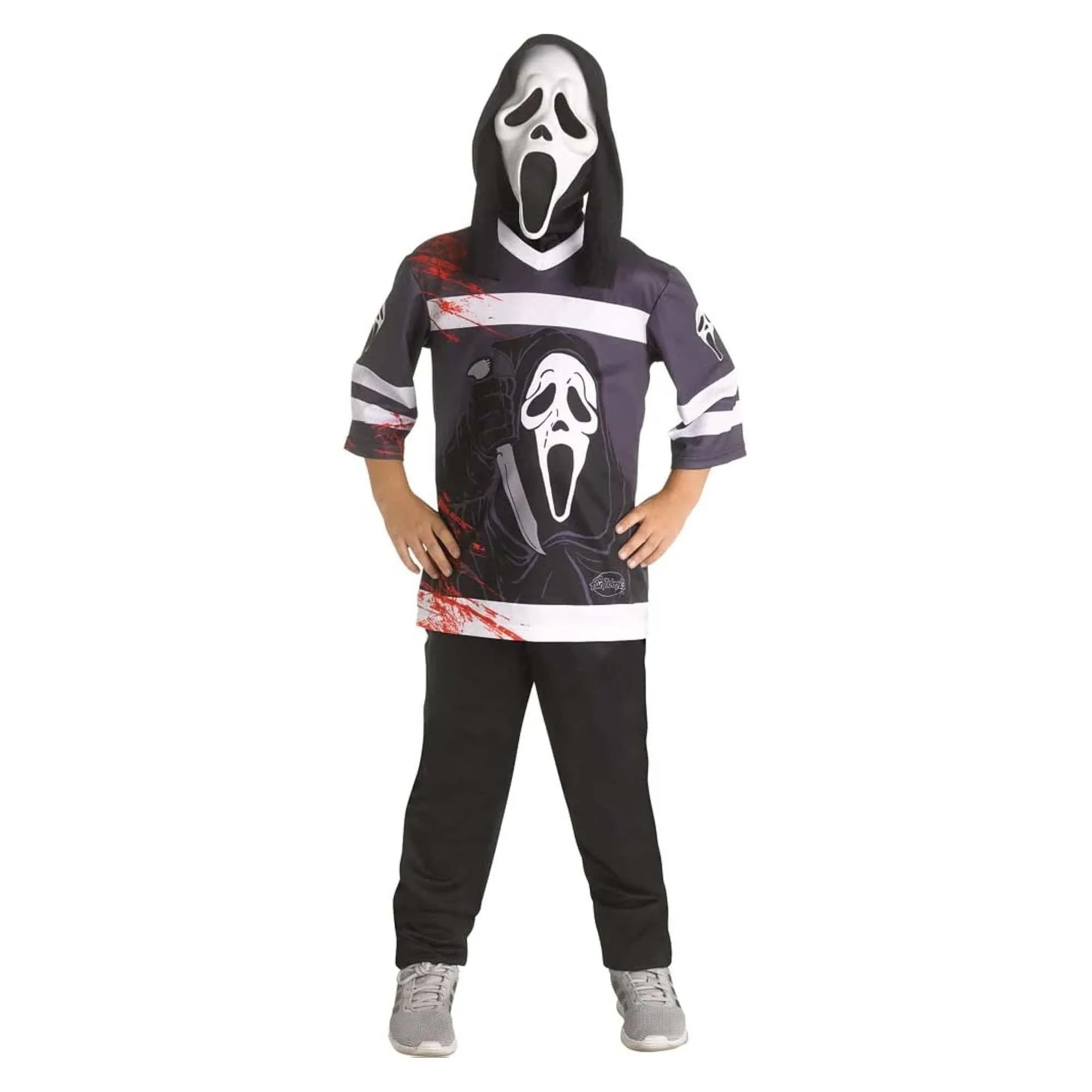 Ghost Face Hockey Jersey Child Costume