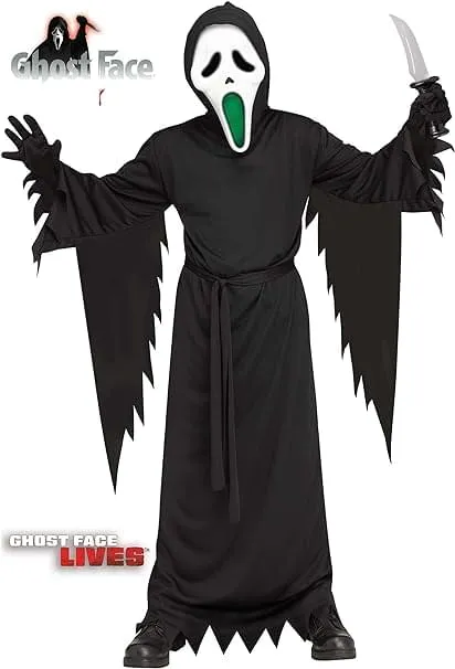 Ghost Face LU Fade Mouth Child Costume