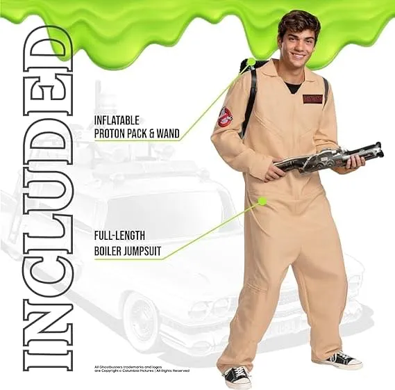 Ghostbusters 80's Deluxe Adult Costume
