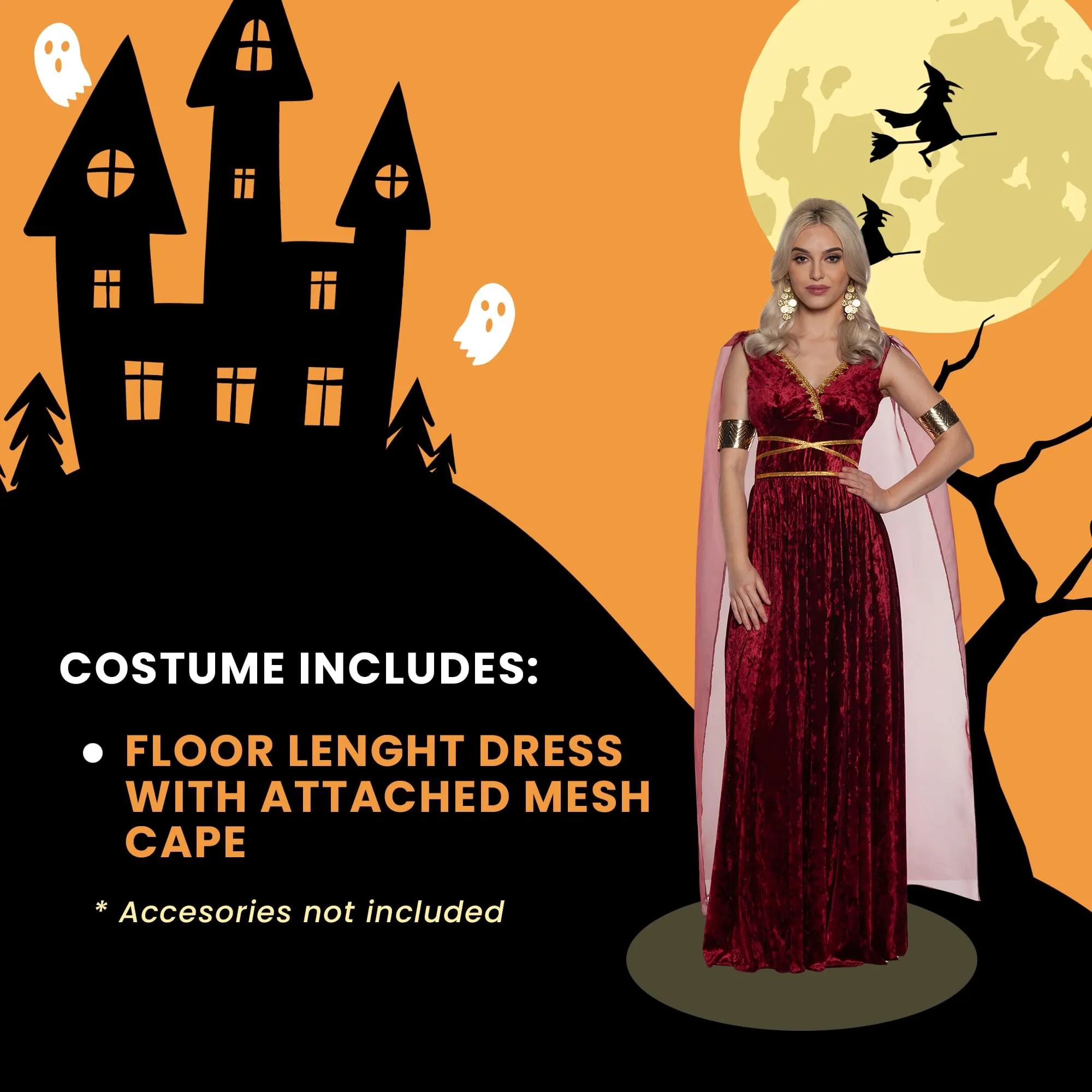 Goddess Dress Adult Costume