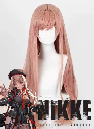 Goddess of Victory: Nikke Rapi Long Wavy Pink Cosplay Wig TB1706