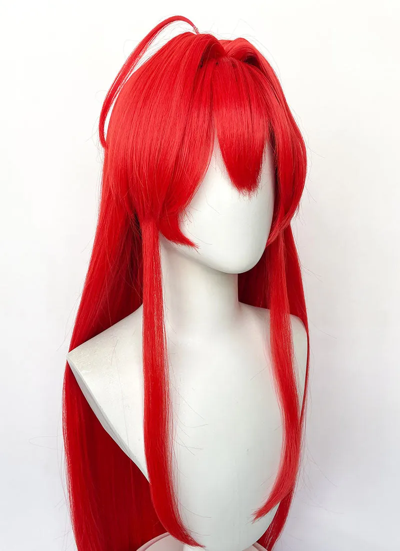 Goddess of Victory: Nikke Red Hood Straight Red Cosplay Wig TB1754