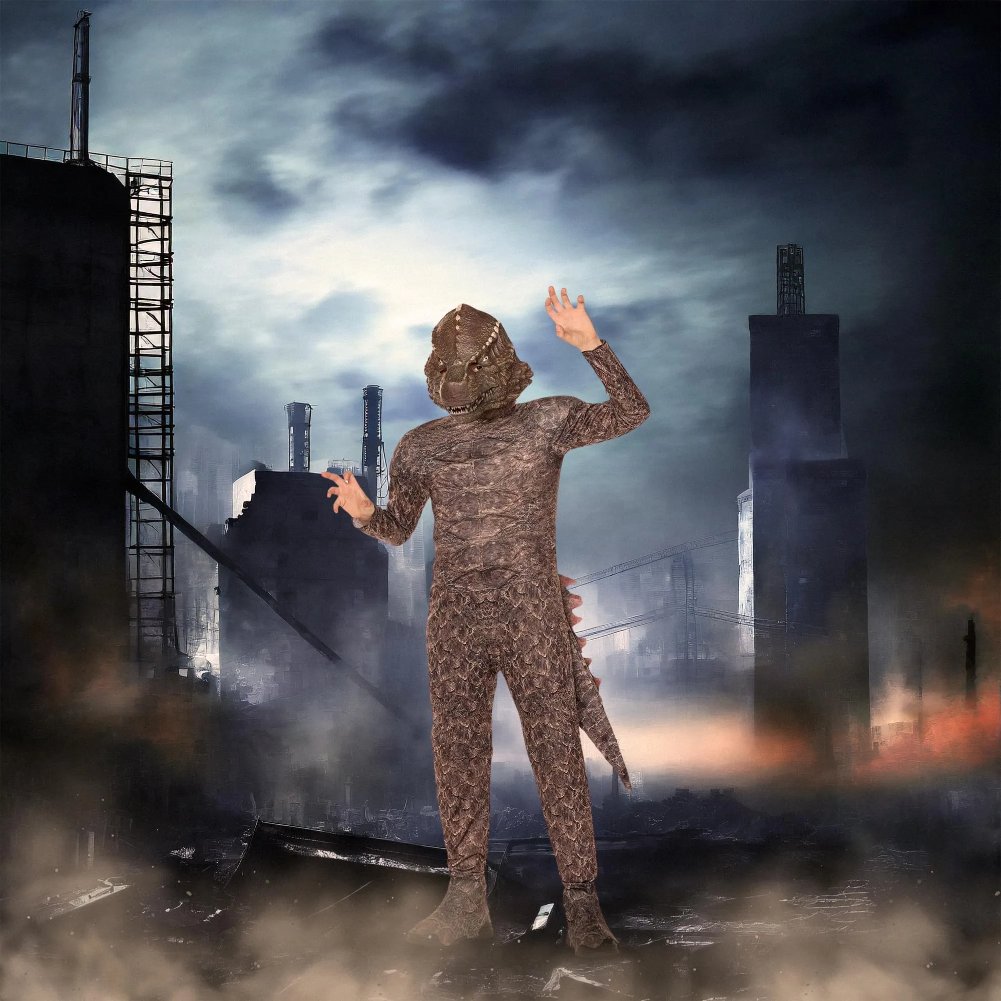Godzilla x Kong Economy Godzilla Child Costume