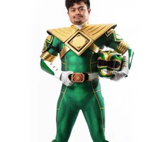 GREEN POWER RANGER bodysuit
