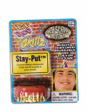 Hip Hop Gangsta Grillz Costume Teeth