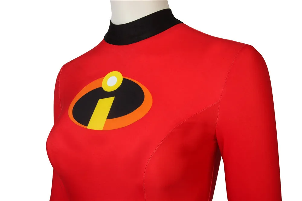 Incredibles 2 Elastigirl Helen Parr Cosplay Costume 40D Jumpsuit