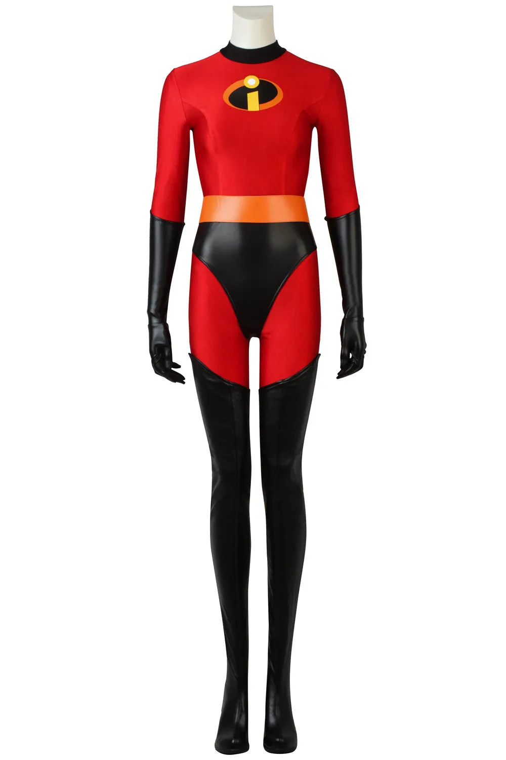 Incredibles 2 Elastigirl Helen Parr Cosplay Costume With Boots