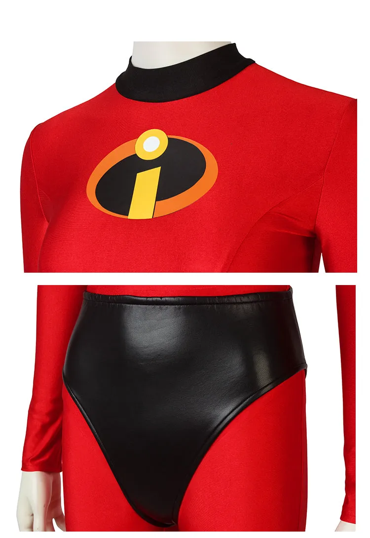 Incredibles 2 Elastigirl Helen Parr Cosplay Costume With Boots