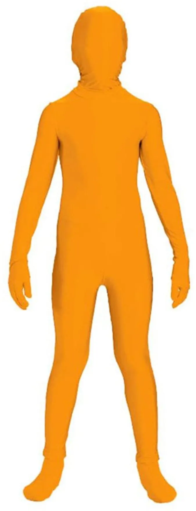Invisible Man Child Costume Orange Skin Suit