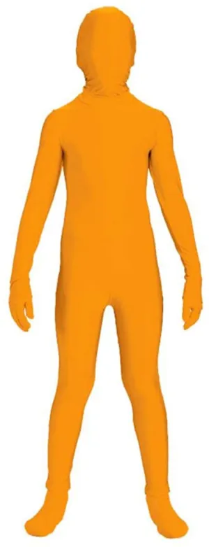 Invisible Man Child Costume Orange Skin Suit