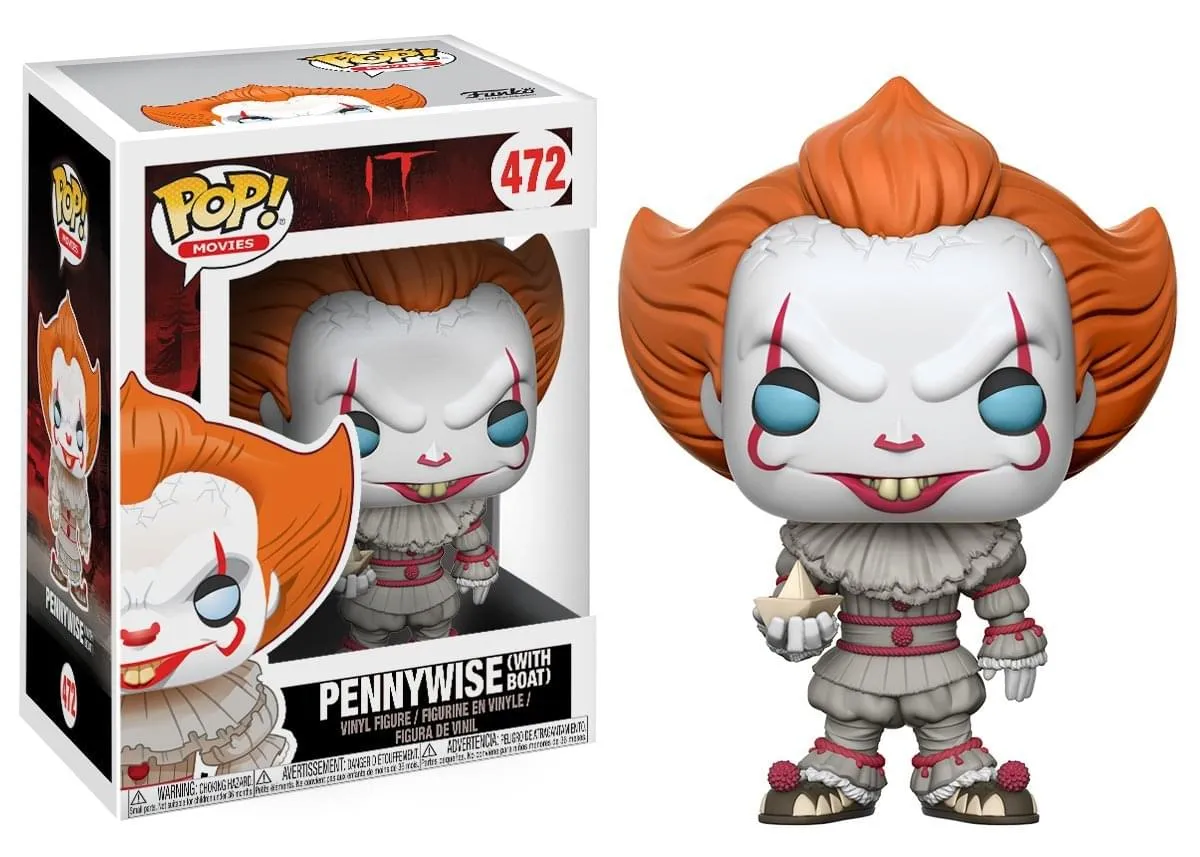 IT (2017) Funko POP Vinyl Figure: Pennywise w/ Boat