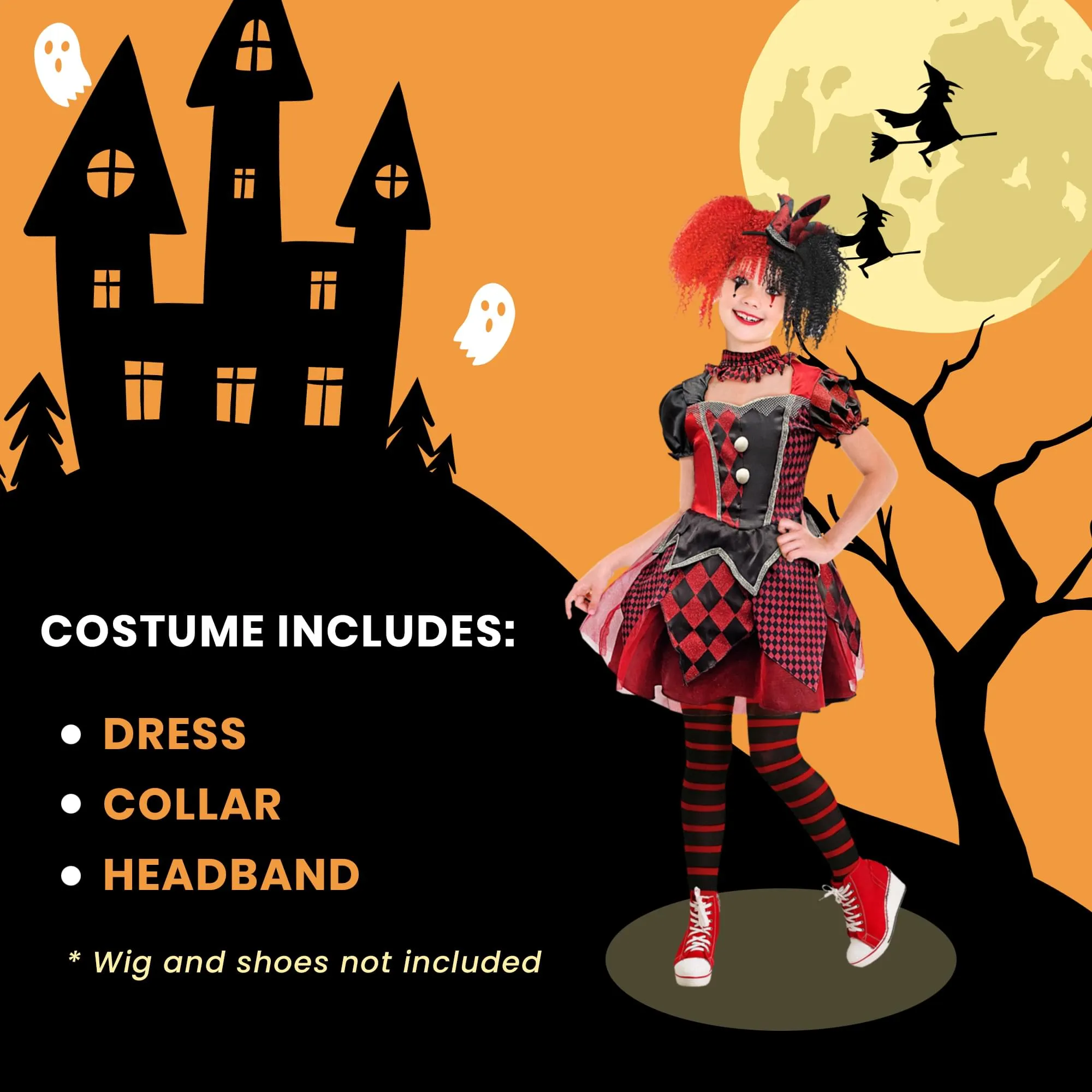 Joker Girls Costume
