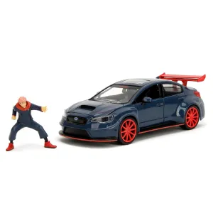 Jujutsu Kaisen 1:24 2016 Subaru WRX STI Diecast Vehicle with Figure