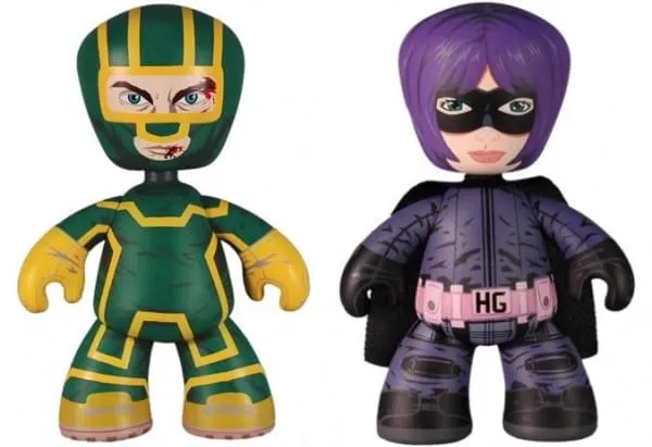 Kick-Ass Series 1 Mez-itz 6" Figure Set Of 2