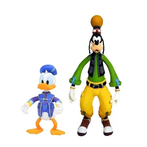 Kingdom Hearts 3 Select Action Figure 2-Pack | Goofy & Donald