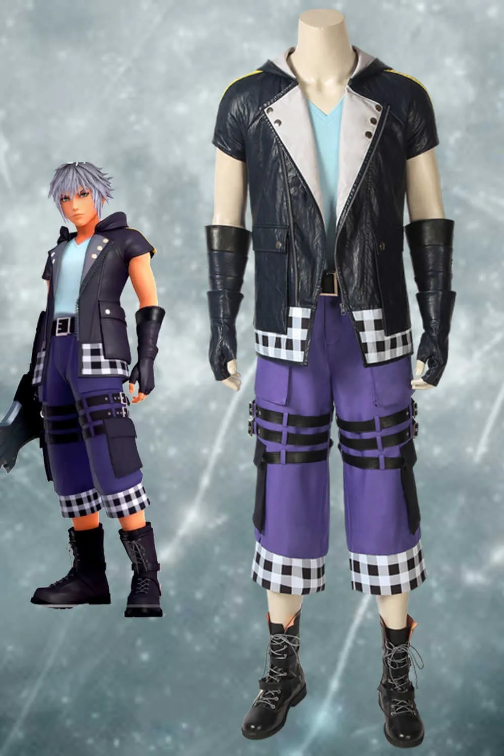 Kingdom Hearts III Riku Cosplay Costume