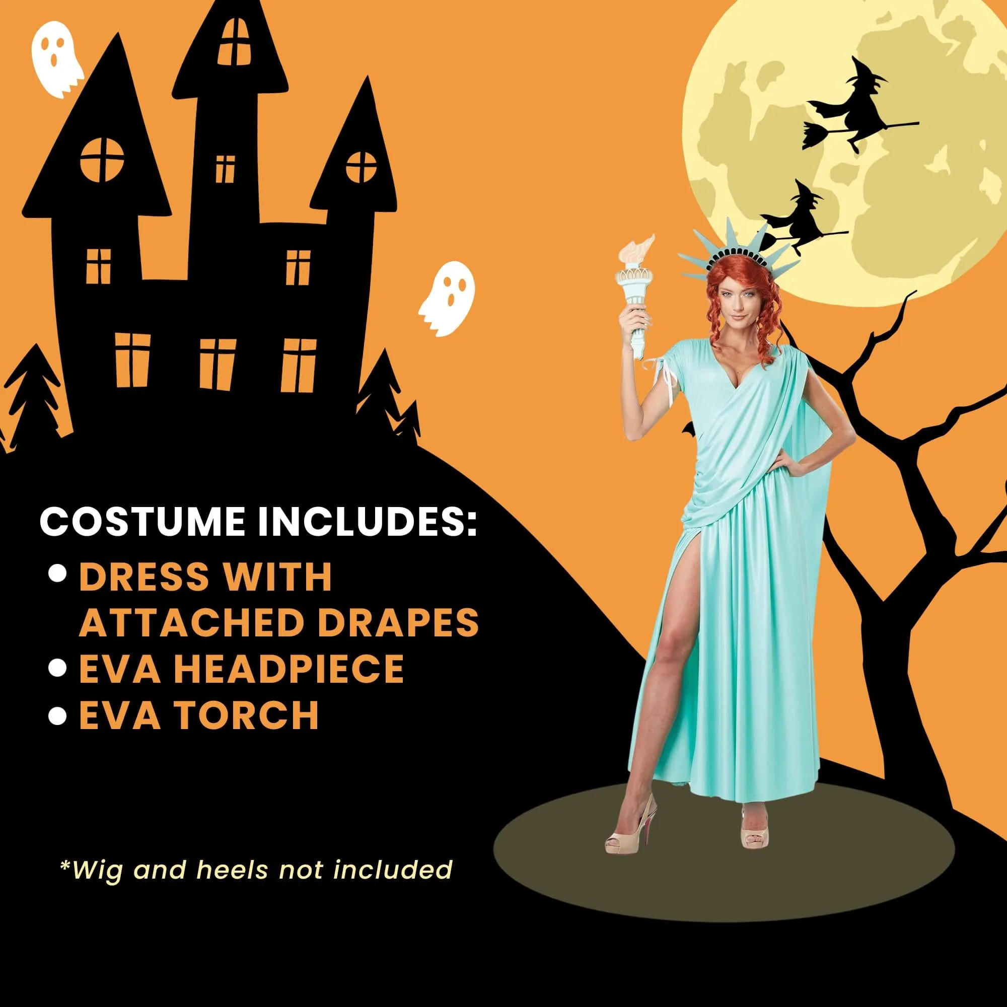 Lady Liberty Adult Costume
