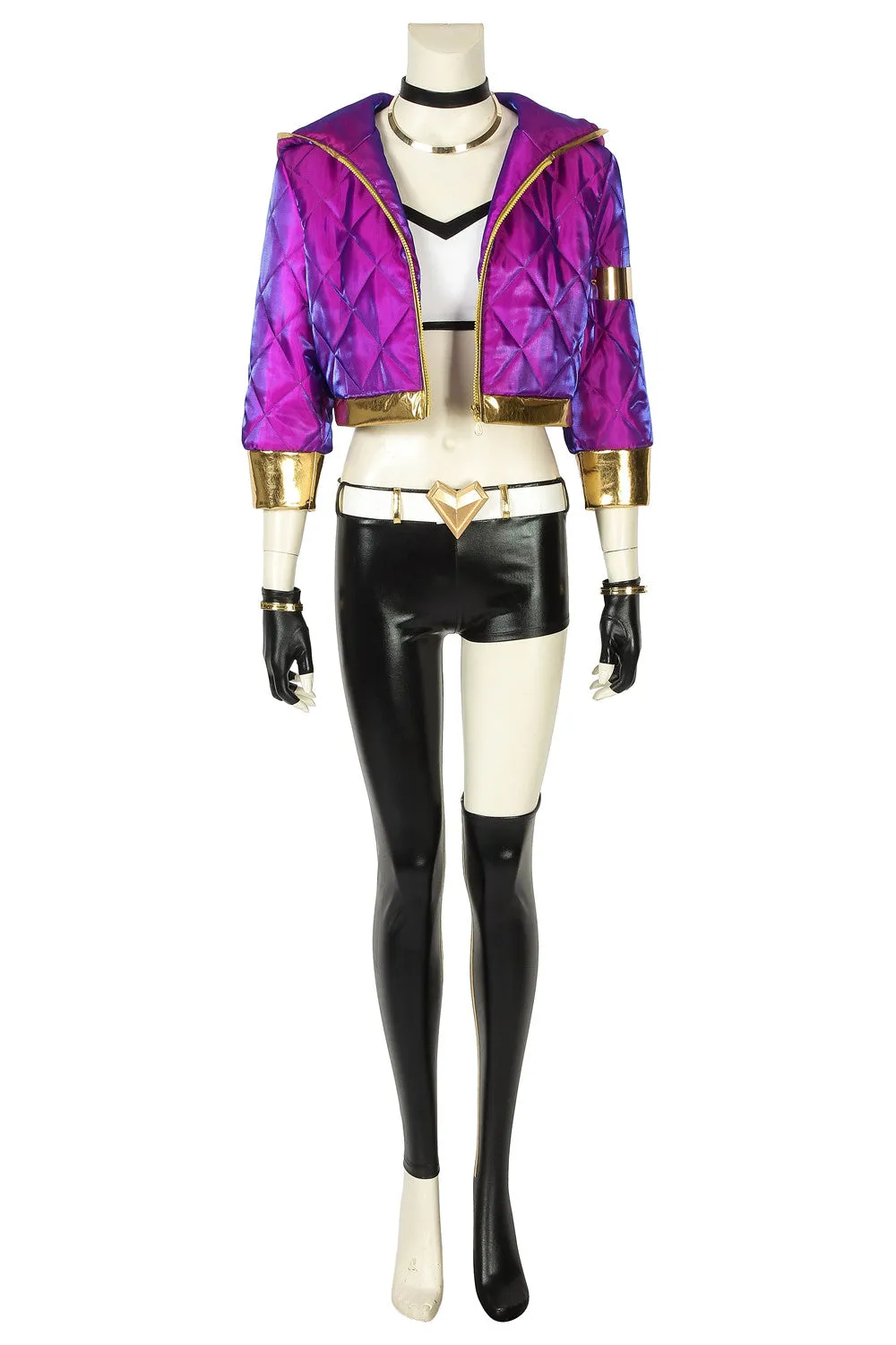 League Of Legends LOL KDA Akali Cosplay Costume