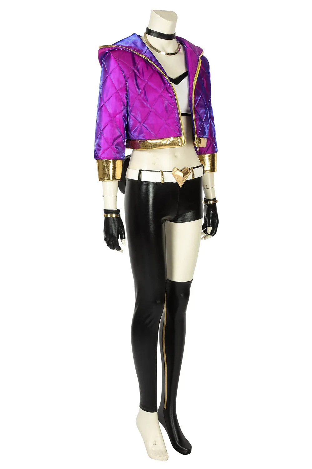 League Of Legends LOL KDA Akali Cosplay Costume