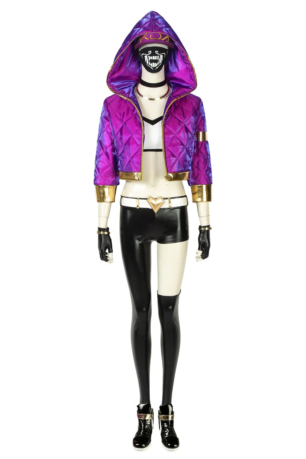 League Of Legends LOL KDA Akali Cosplay Costume