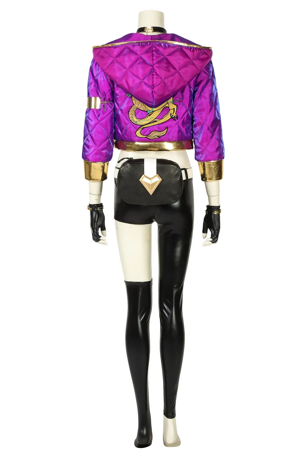 League Of Legends LOL KDA Akali Cosplay Costume