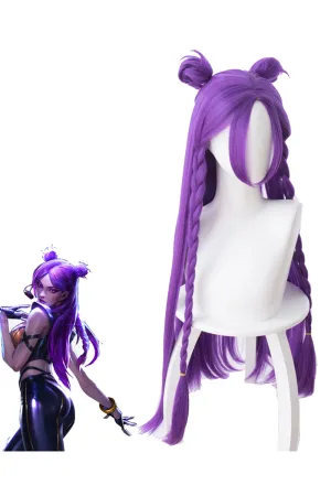League Of Legends LOL KDA Kai Sa Cosplay Wig