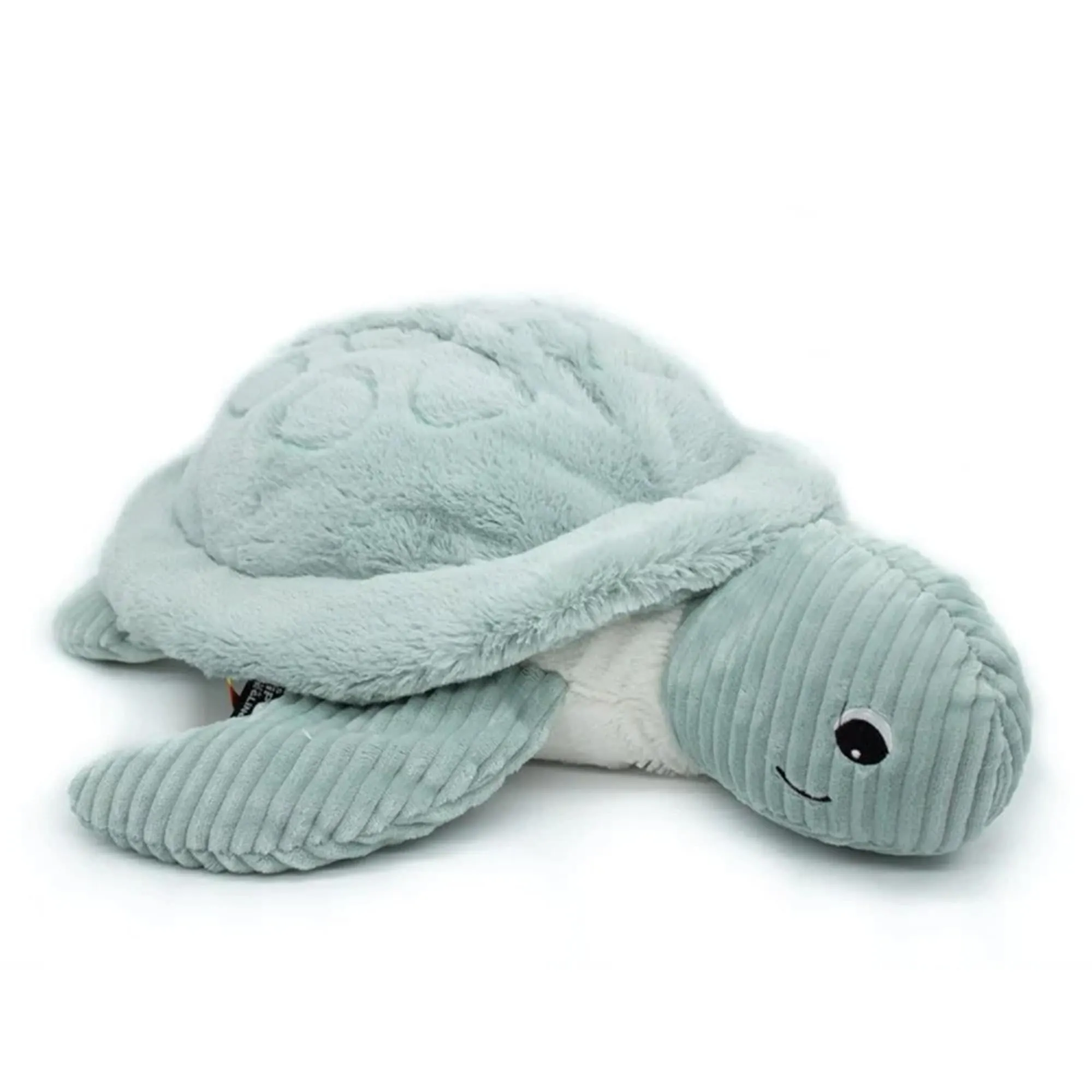 Les Deglingos Large Plush Animal | Mint Turtle
