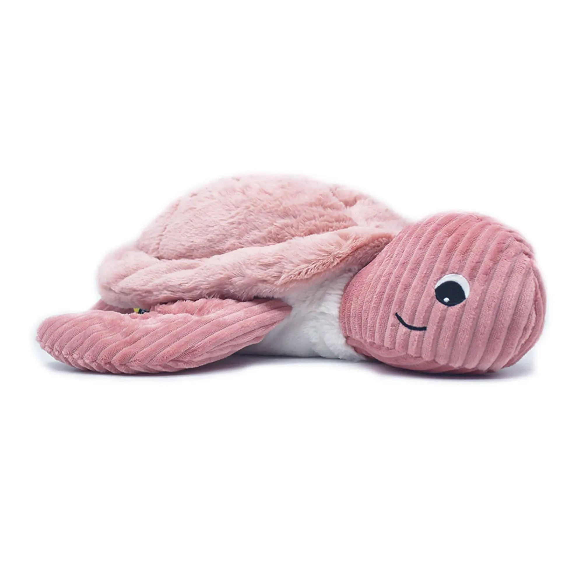 Les Deglingos Large Plush Animal | Pink Turtle