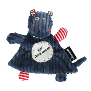 Les Deglingos Plush Baby Comforter | Hippipos the Hippo