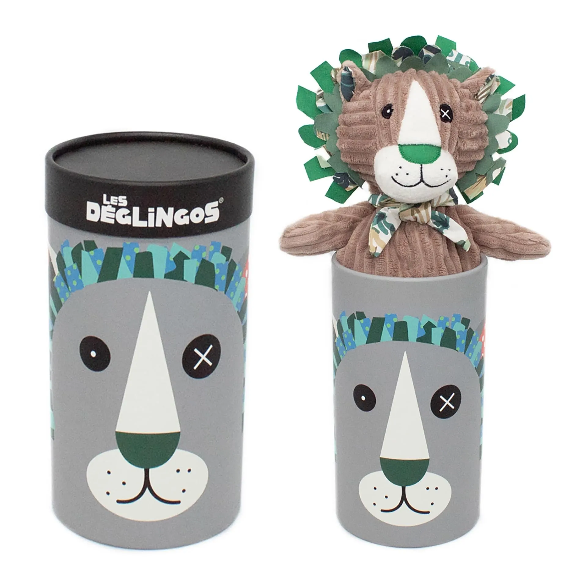 Les Deglingos Simply Small Plush | Jelekros the Lion