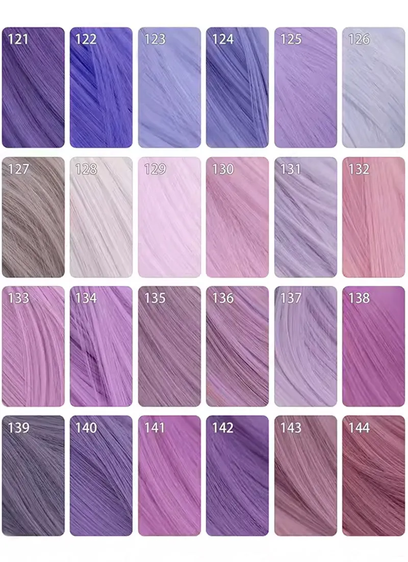 Long Straight Light Purple Cosplay Wig LW009