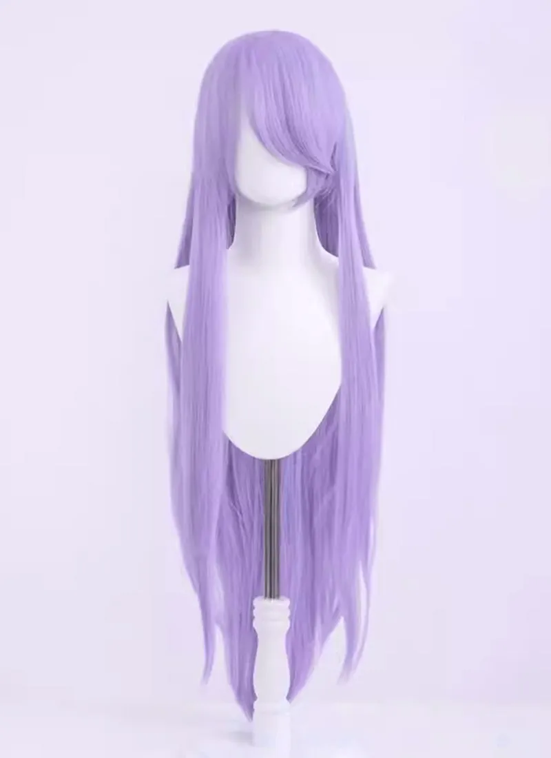 Long Straight Light Purple Cosplay Wig LW009