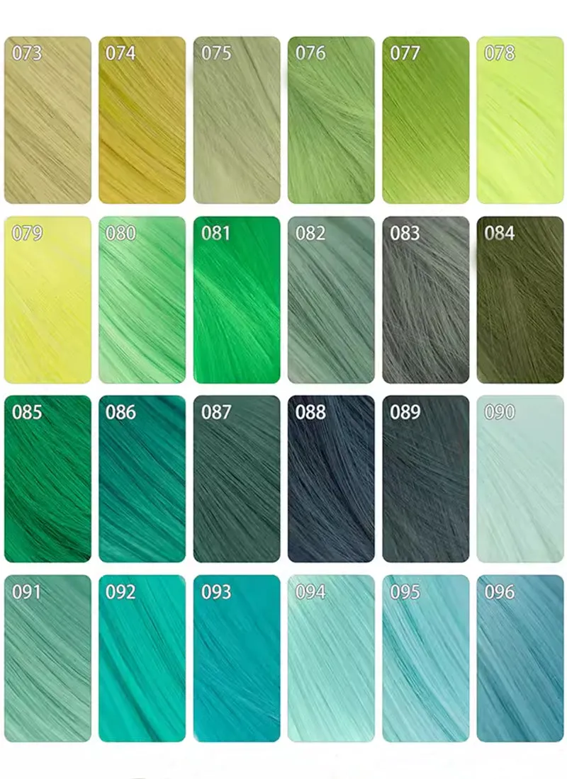 Long Straight Pastel Coral Blue Cosplay Wig LW007