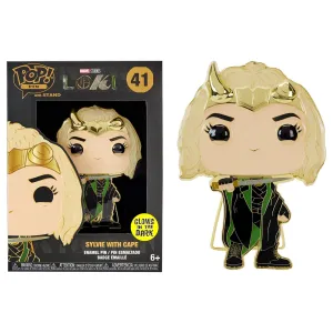 Marvel Loki Funko Pop Pin | Sylvie With Cape