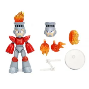 Mega Man 6 Inch Action Figure | Fire Man
