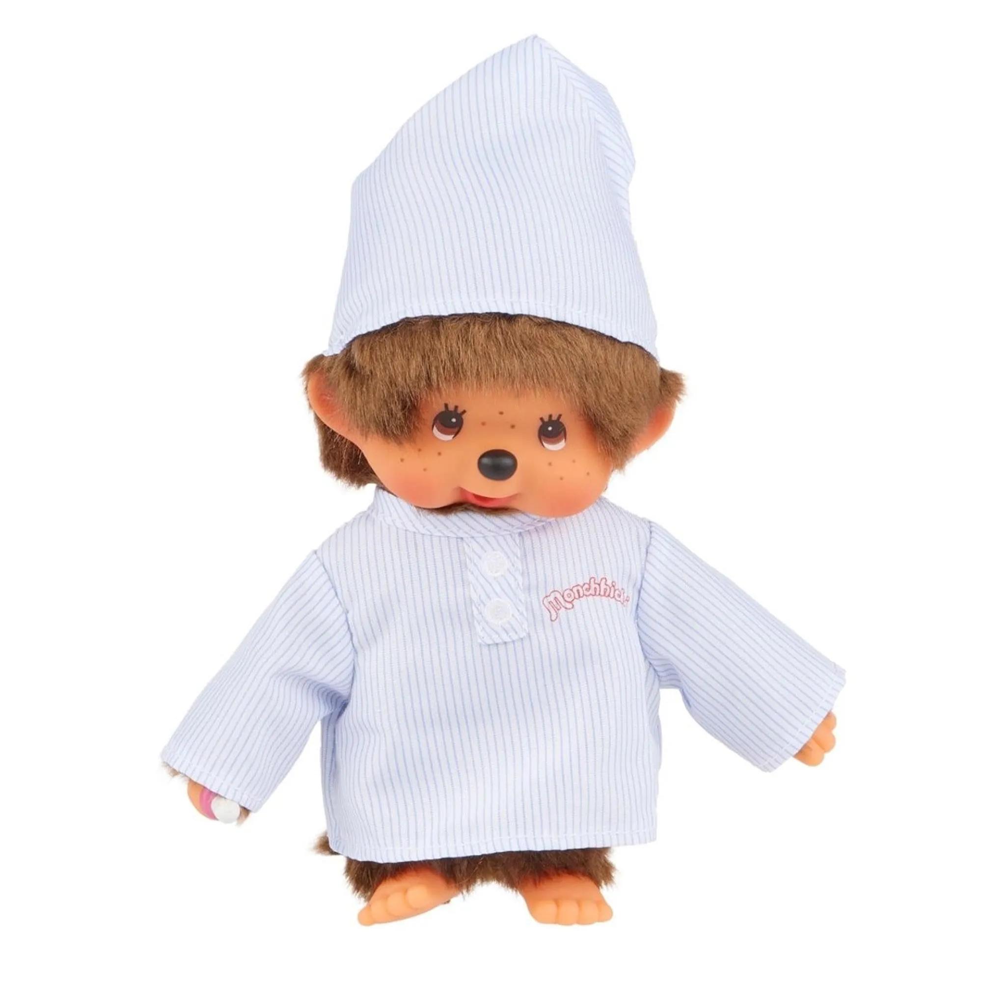 Monchhichi Pajama Boy 8 Inch Plush Doll