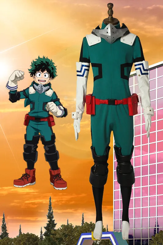 My Hero Academia Midoriya Izuku Deku Cosplay Costume New Design