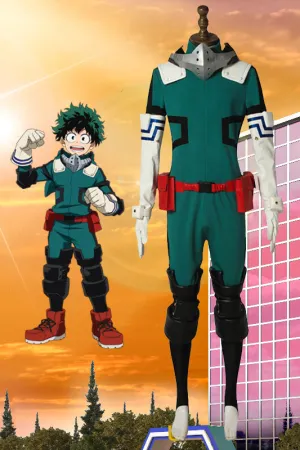 My Hero Academia Midoriya Izuku Deku Cosplay Costume New Design