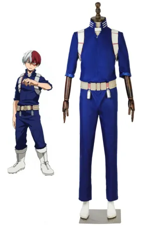 My Hero Academia Todoroki Shoto Hero Cosplay Costume