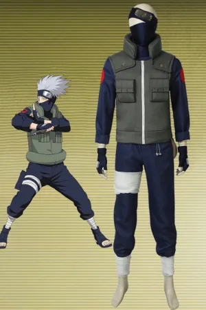 Naruto Hatake Kakashi Cosplay Costume New Style