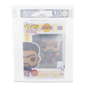 NBA LA Lakers Funko POP | Anthony Davis (Purple Jersey) | Rated AFA 9.25