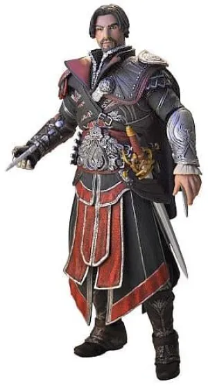 Neca Assassin's Creed: Brotherhood Ezio 6" Unhooded Ebony Action Figure