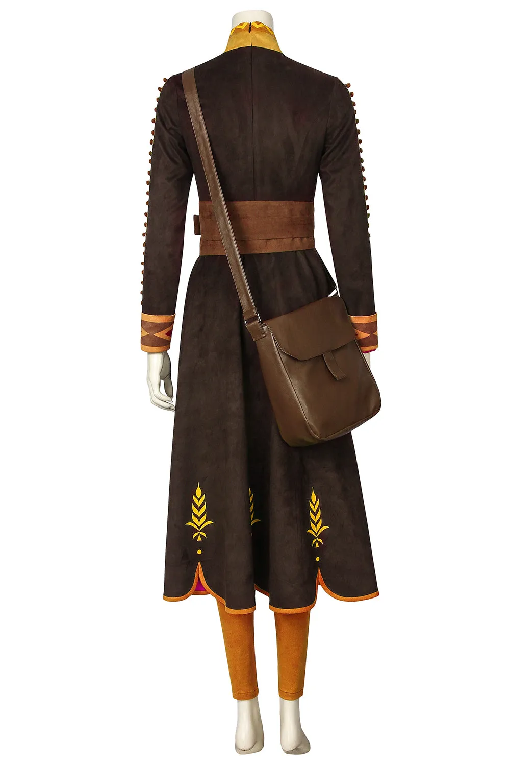 New Frozen 2 Anna Cosplay Costume