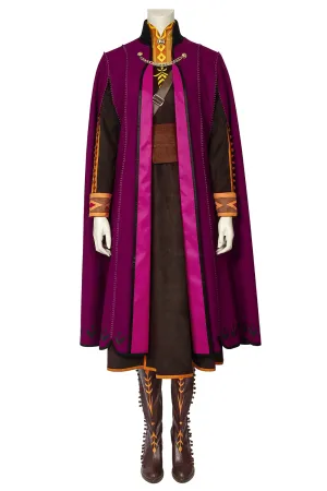 New Frozen 2 Anna Cosplay Costume