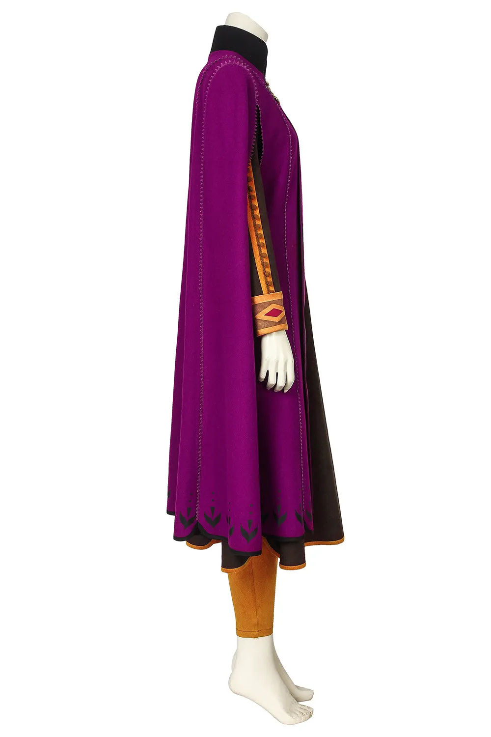 New Frozen 2 Anna Cosplay Costume