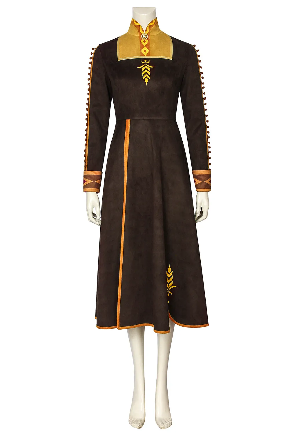 New Frozen 2 Anna Cosplay Costume