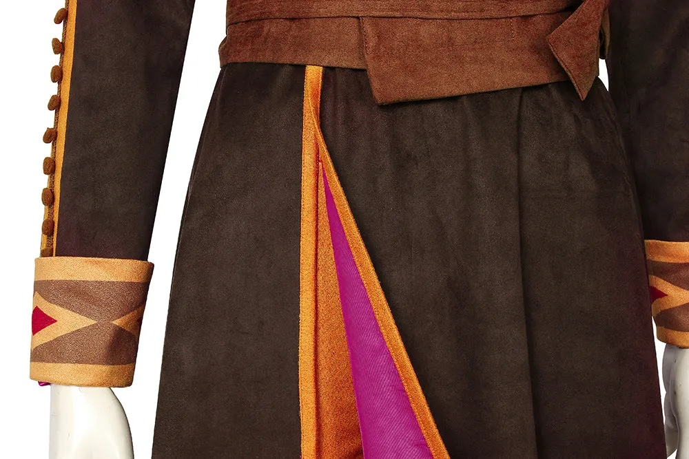 New Frozen 2 Anna Cosplay Costume