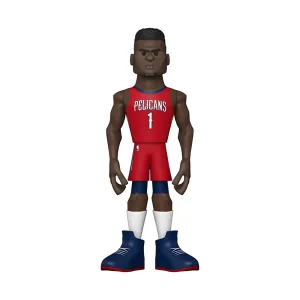 New Orleans Pelicans NBA Funko Gold 5 Inch Vinyl Figure | Zion Williamson CHASE