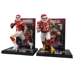 NFL McFarlane Figure Set |Travis Kelce & Patrick Mahomes